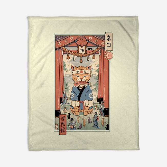 Kami Meowster-None-Fleece-Blanket-vp021