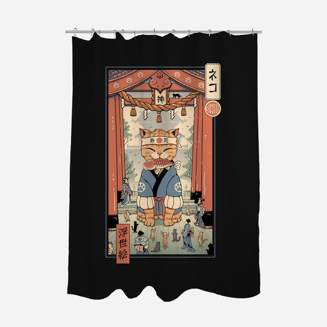 Kami Meowster-None-Polyester-Shower Curtain-vp021