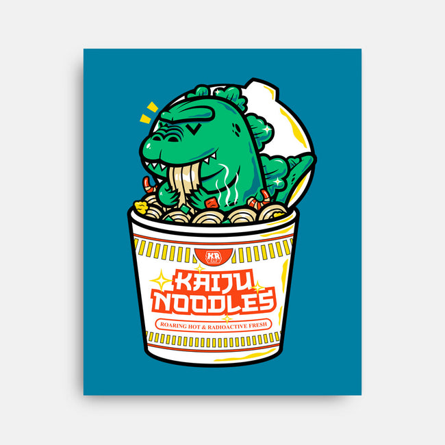 Kaiju Noodles-None-Stretched-Canvas-krisren28