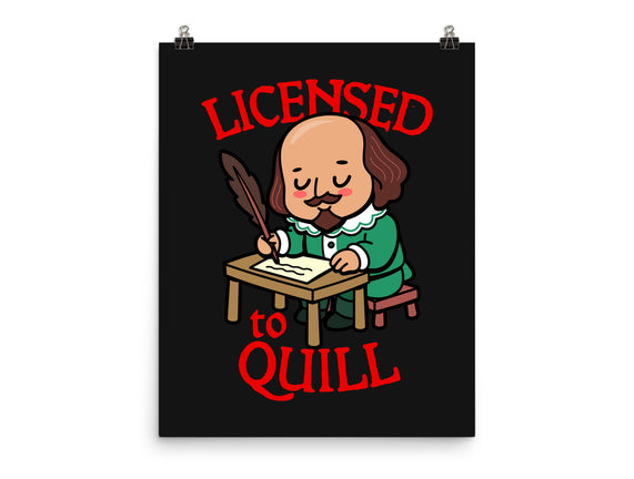 Licensed To Quill