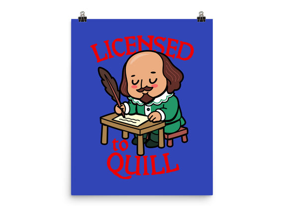 Licensed To Quill
