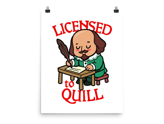 Licensed To Quill