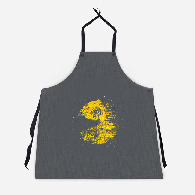 Pac Moon-Unisex-Kitchen-Apron-dalethesk8er