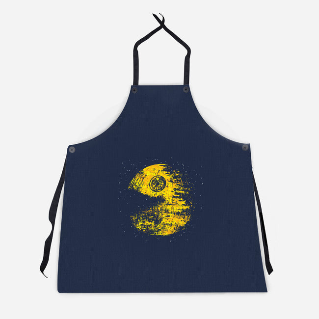 Pac Moon-Unisex-Kitchen-Apron-dalethesk8er
