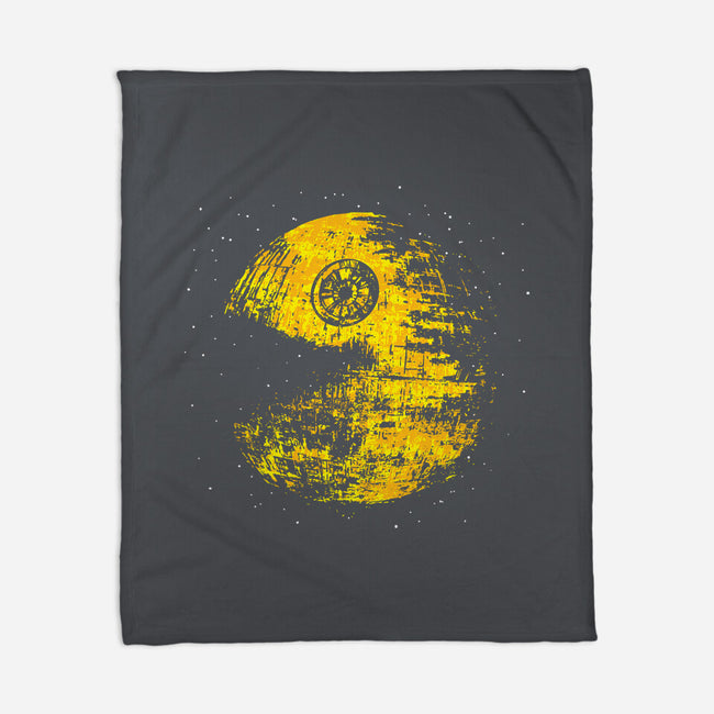 Pac Moon-None-Fleece-Blanket-dalethesk8er