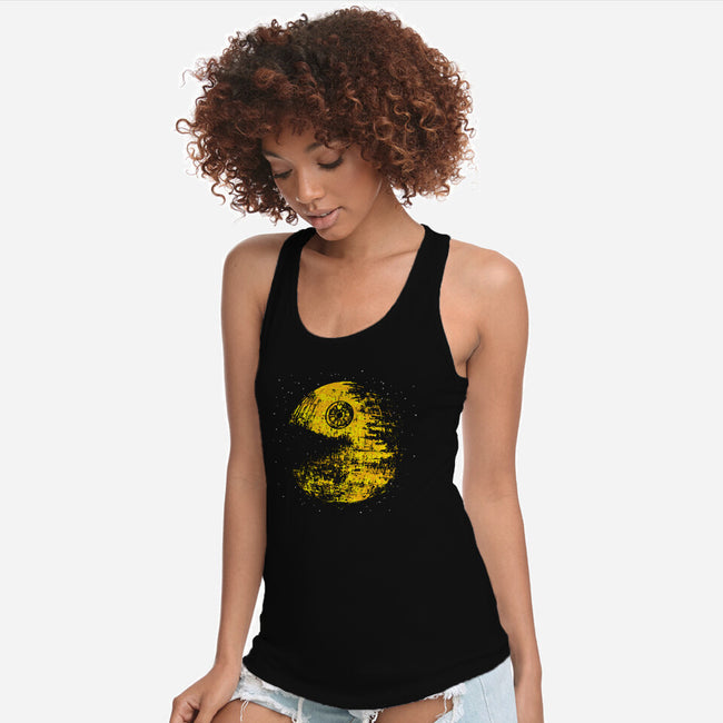 Pac Moon-Womens-Racerback-Tank-dalethesk8er