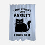 Struggling With Anxiety-None-Polyester-Shower Curtain-kg07