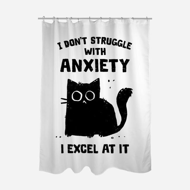 Struggling With Anxiety-None-Polyester-Shower Curtain-kg07