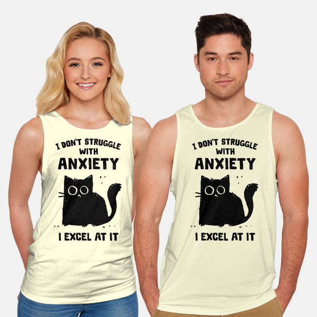 Struggling With Anxiety-Unisex-Basic-Tank-kg07