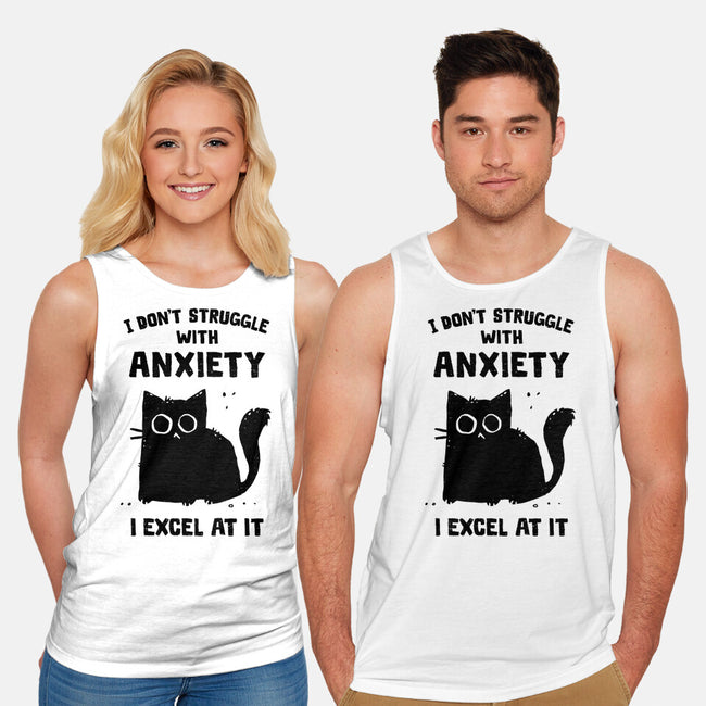 Struggling With Anxiety-Unisex-Basic-Tank-kg07