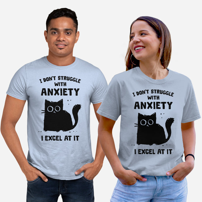 Struggling With Anxiety-Unisex-Basic-Tee-kg07
