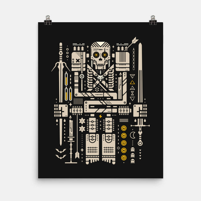 Toss A Coin To Your Skeletor-None-Matte-Poster-BadBox