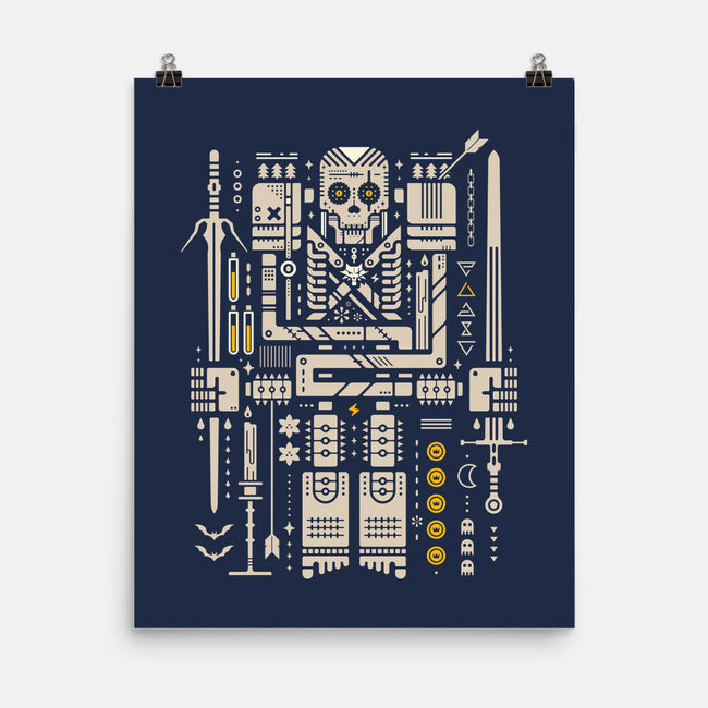 Toss A Coin To Your Skeletor-None-Matte-Poster-BadBox