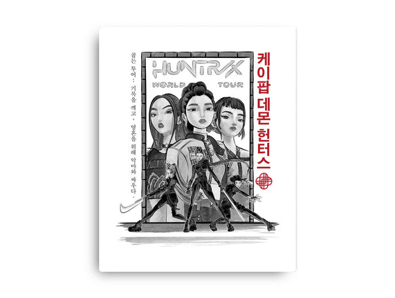Huntrix World Tour Sumi-e