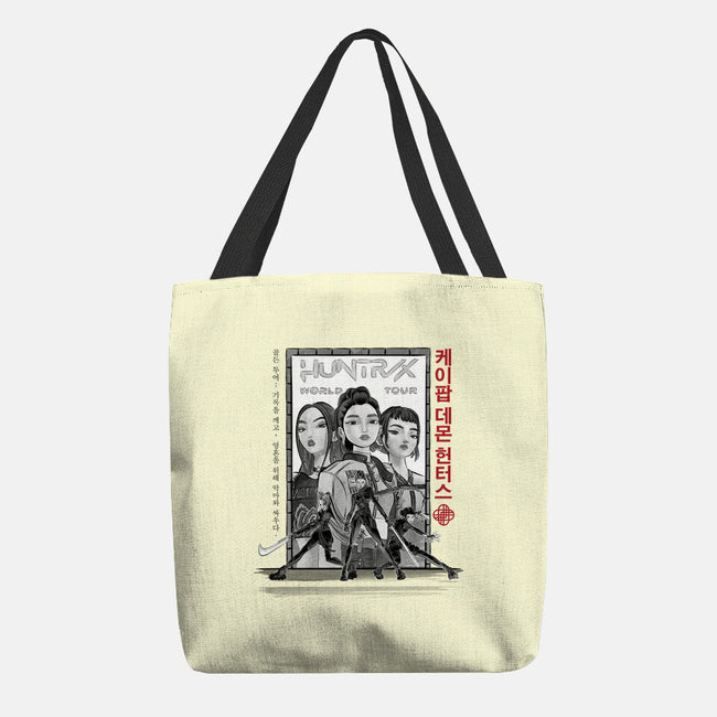 Huntrix World Tour Sumi-e-None-Basic Tote-Bag-DrMonekers