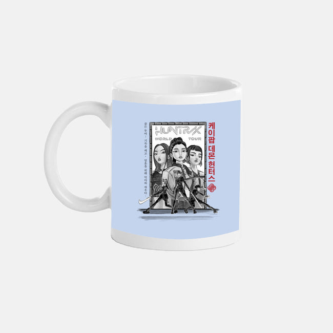 Huntrix World Tour Sumi-e-None-Mug-Drinkware-DrMonekers