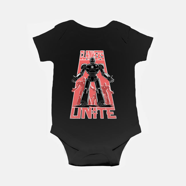 Clankers Unite-Baby-Basic-Onesie-palmstreet