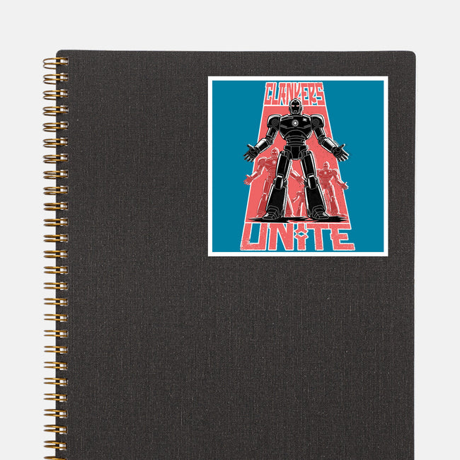 Clankers Unite-None-Glossy-Sticker-palmstreet