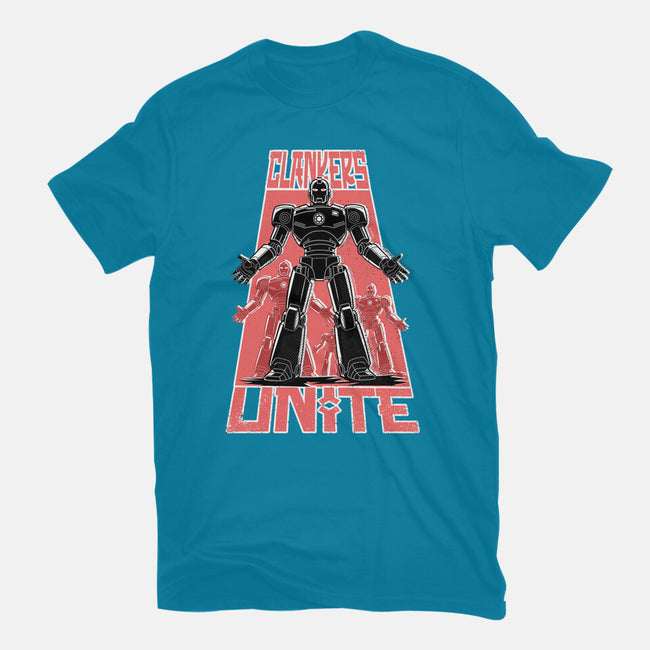 Clankers Unite-Mens-Basic-Tee-palmstreet