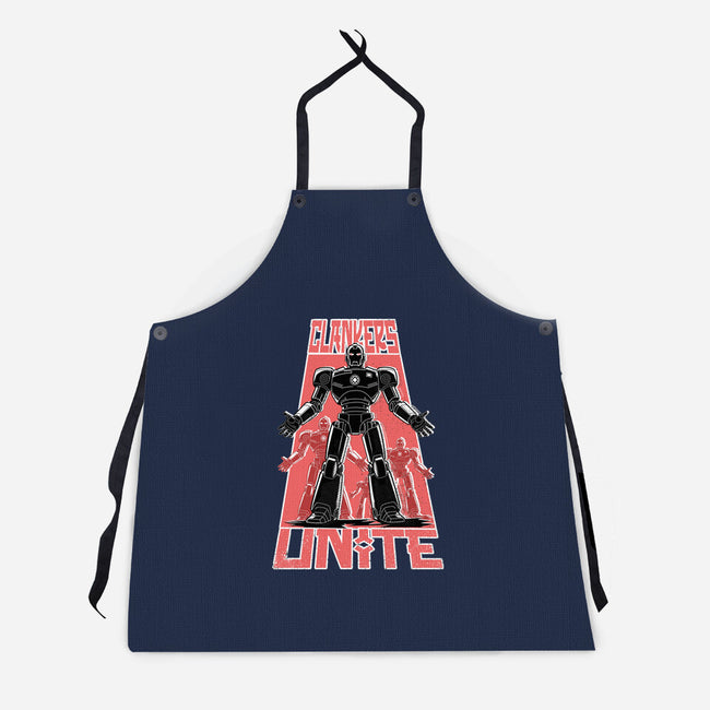 Clankers Unite-Unisex-Kitchen-Apron-palmstreet