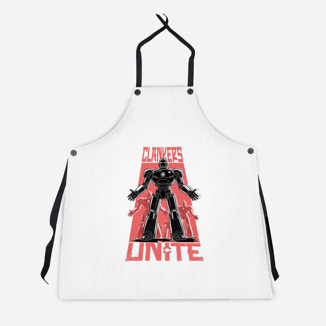Clankers Unite-Unisex-Kitchen-Apron-palmstreet
