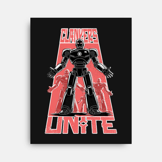 Clankers Unite-None-Stretched-Canvas-palmstreet
