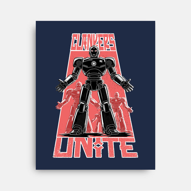 Clankers Unite-None-Stretched-Canvas-palmstreet
