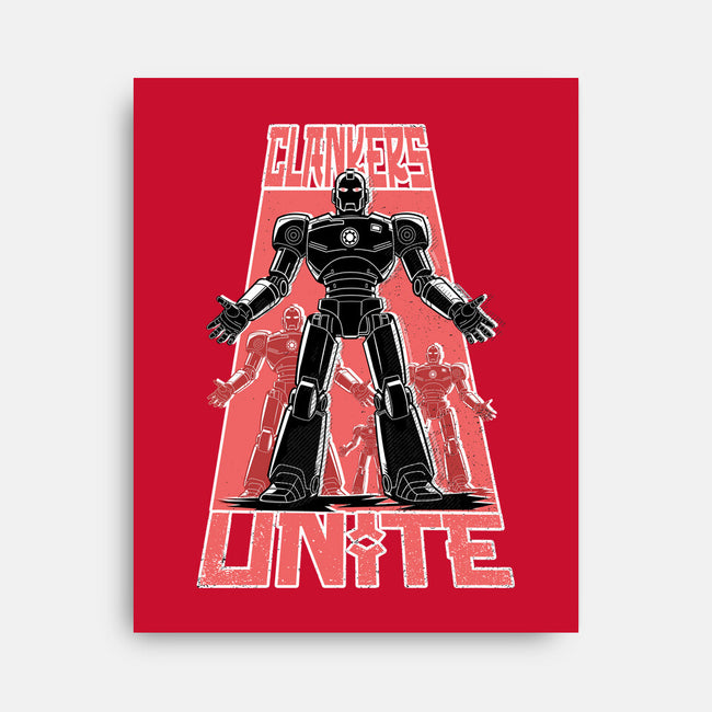 Clankers Unite-None-Stretched-Canvas-palmstreet