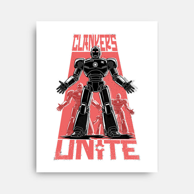 Clankers Unite-None-Stretched-Canvas-palmstreet