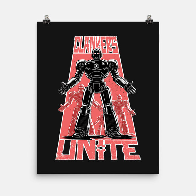 Clankers Unite-None-Matte-Poster-palmstreet
