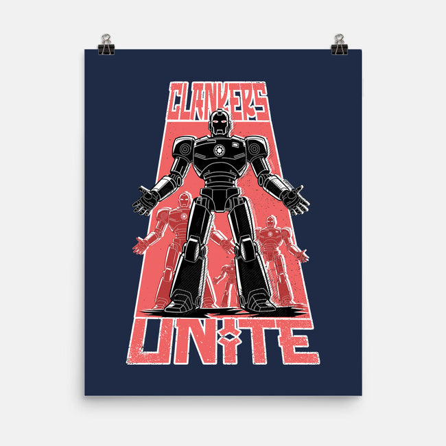 Clankers Unite-None-Matte-Poster-palmstreet