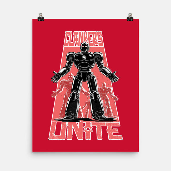 Clankers Unite-None-Matte-Poster-palmstreet