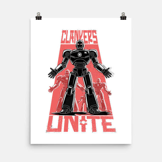 Clankers Unite-None-Matte-Poster-palmstreet