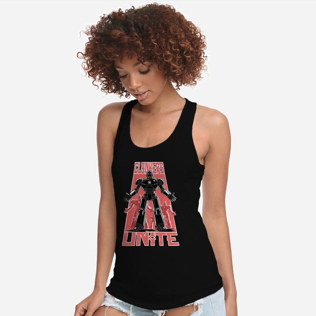 Clankers Unite-Womens-Racerback-Tank-palmstreet