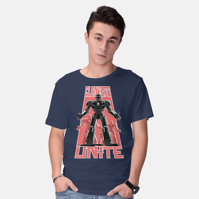 Clankers Unite-Mens-Basic-Tee-palmstreet