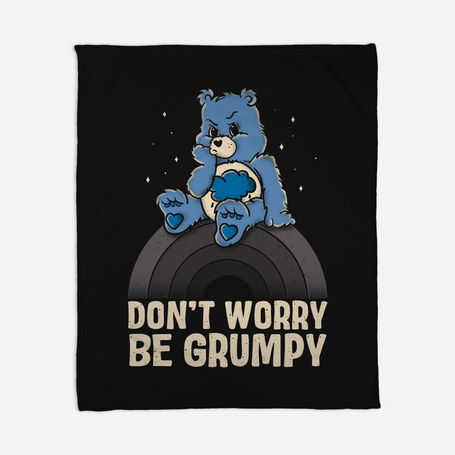 Be Grumpy-None-Fleece-Blanket-turborat14