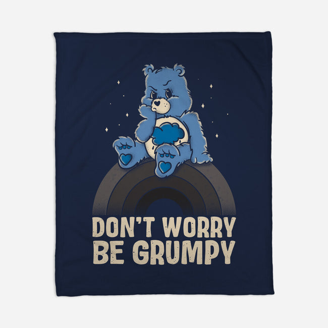 Be Grumpy-None-Fleece-Blanket-turborat14