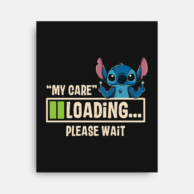 Loading My Care-None-Stretched-Canvas-turborat14