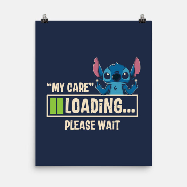 Loading My Care-None-Matte-Poster-turborat14
