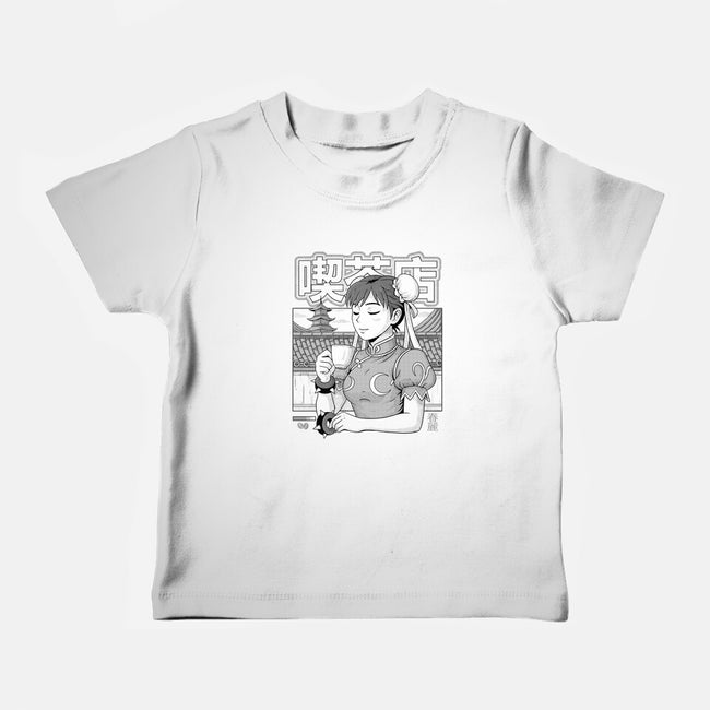 Coffee Fighter-Baby-Basic-Tee-Eoli Studio