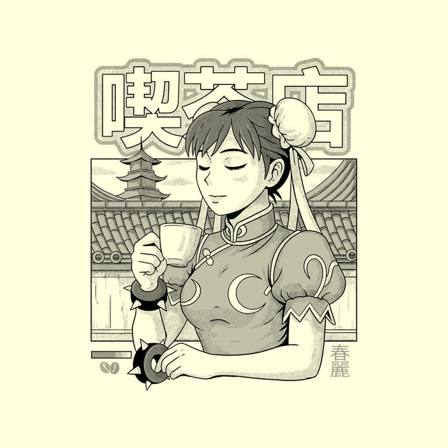 Coffee Fighter-None-Glossy-Sticker-Eoli Studio