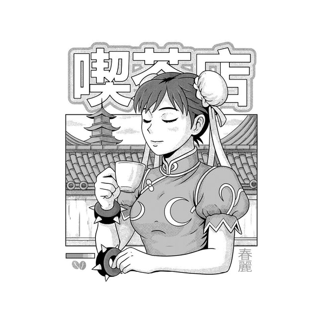 Coffee Fighter-Youth-Basic-Tee-Eoli Studio