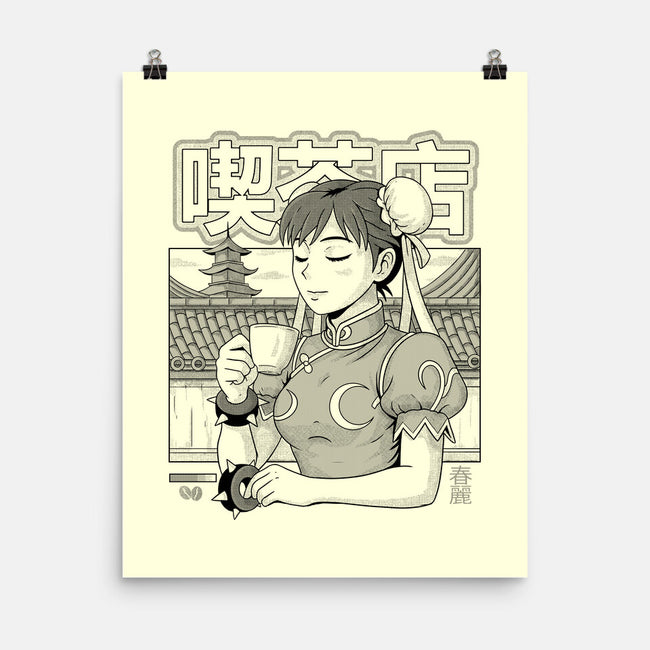 Coffee Fighter-None-Matte-Poster-Eoli Studio