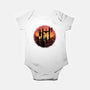 Castle Sunset-Baby-Basic-Onesie-glitchygorilla