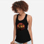 Castle Sunset-Womens-Racerback-Tank-glitchygorilla