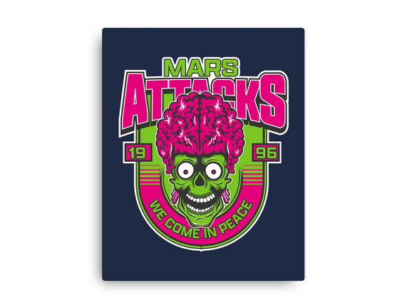 Mars Attacks We Come In Peace
