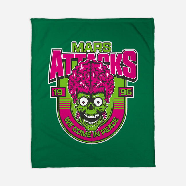 Mars Attacks We Come In Peace-None-Fleece-Blanket-CarloJ1956