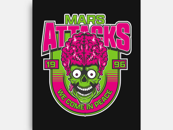 Mars Attacks We Come In Peace