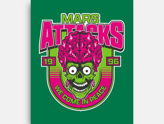 Mars Attacks We Come In Peace