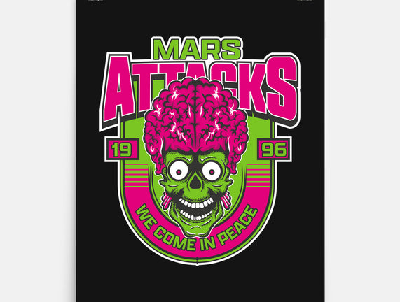 Mars Attacks We Come In Peace